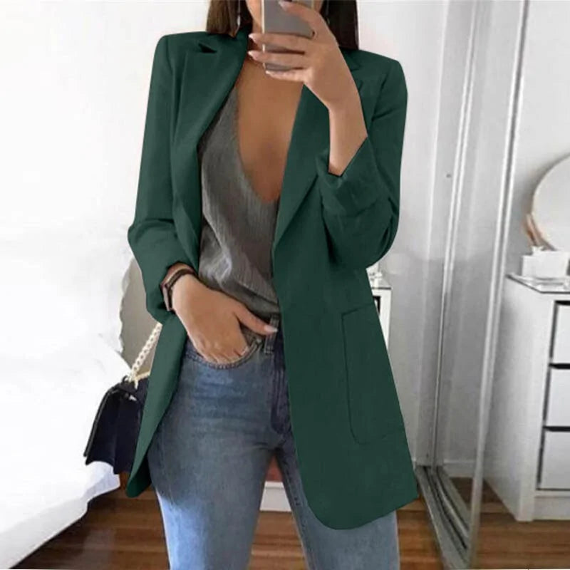 Eveloria Damen Streetwear Blazer Stilvoll