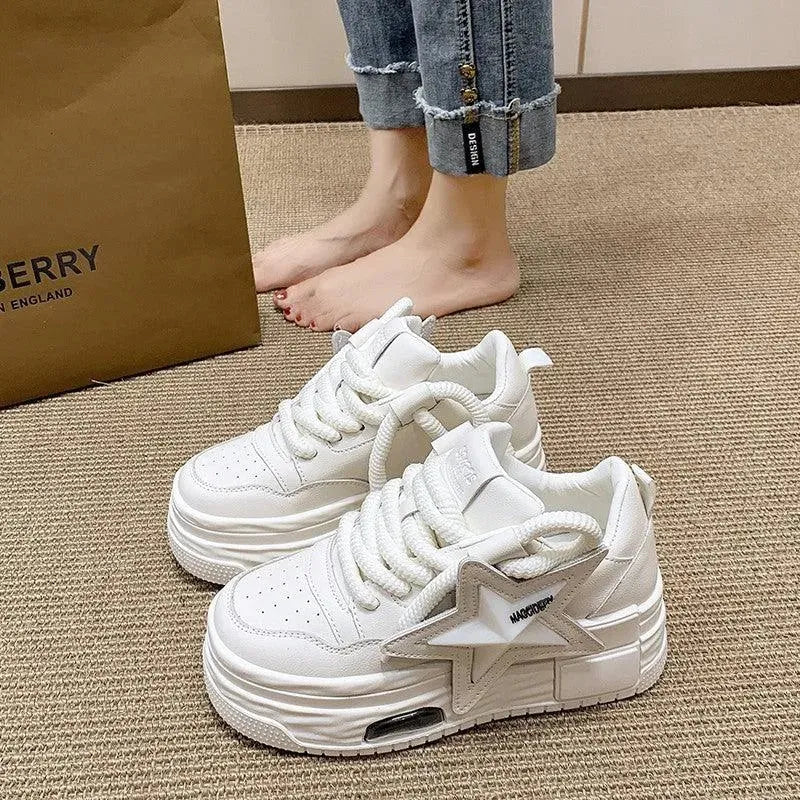 Damen Sneakers Plateau mit Stella