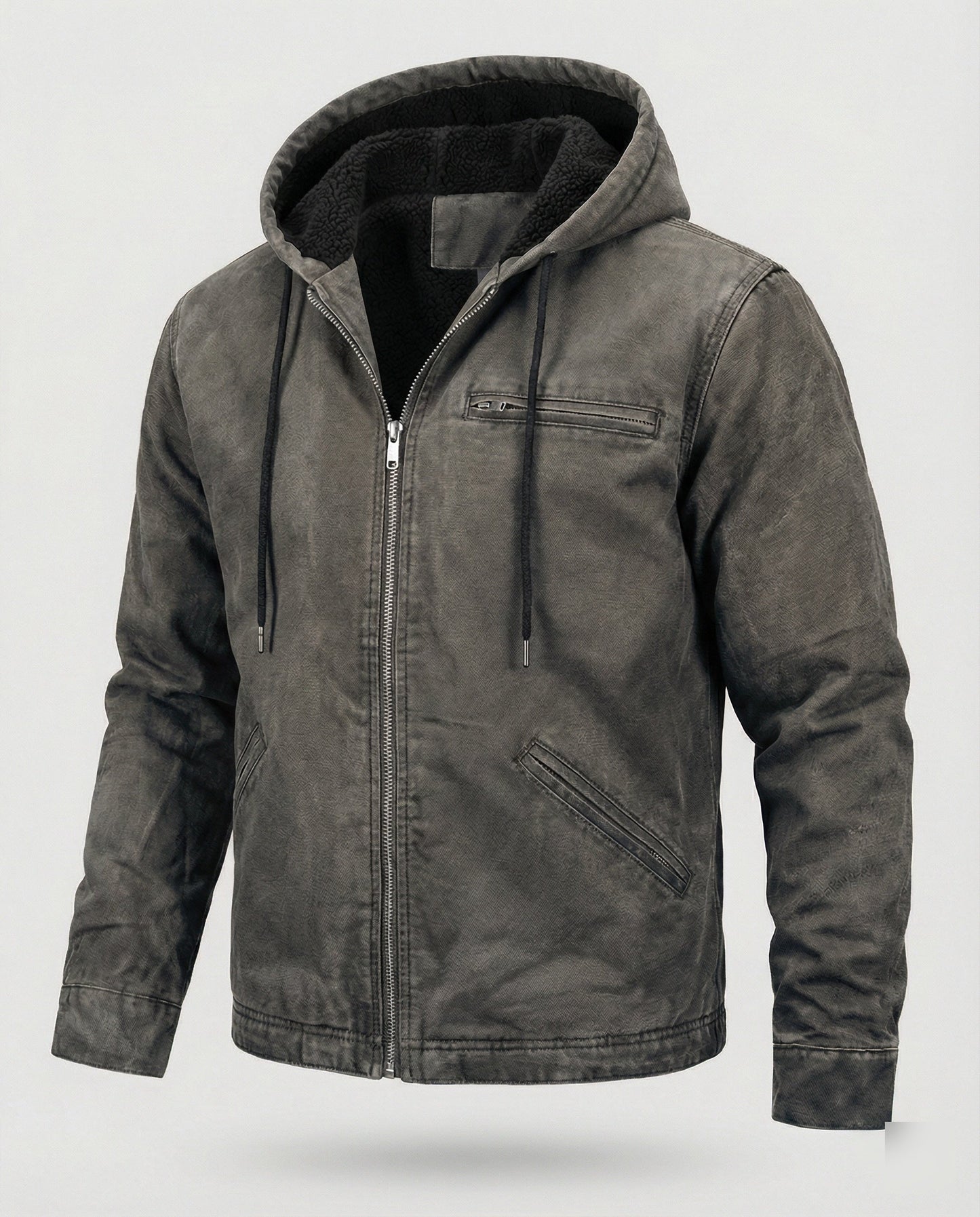 Herren Winter-Bomberjacke Warm Isoliert