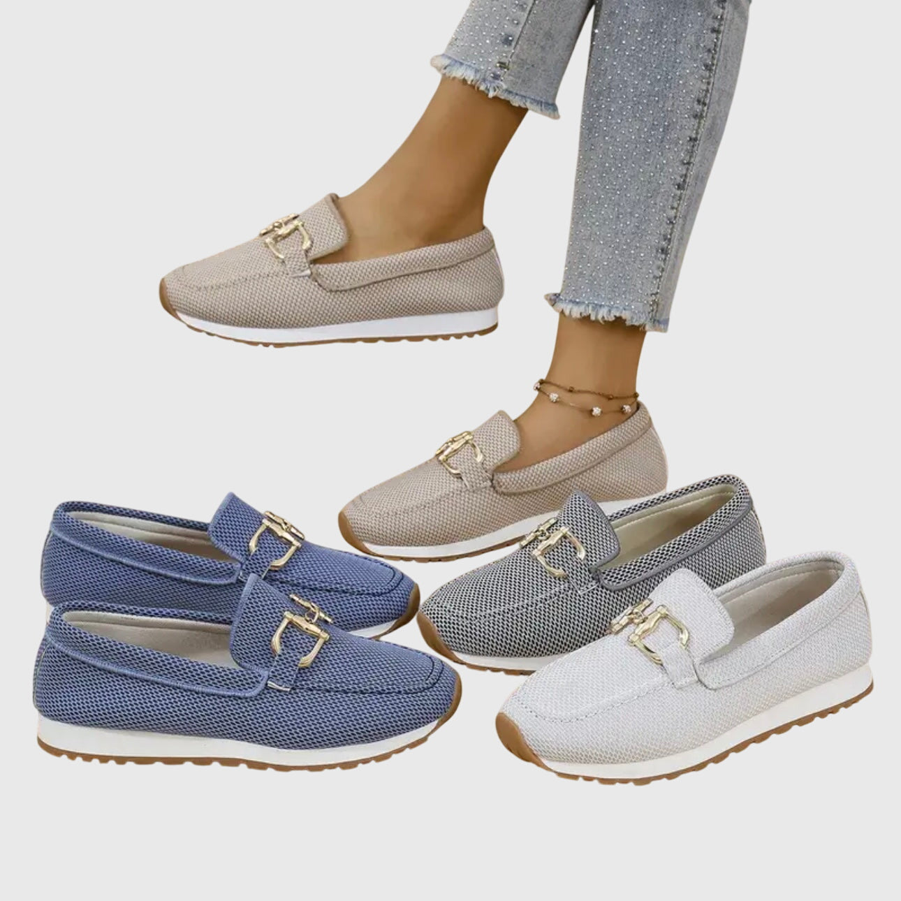 Damen Orthopädische Loafer Lässig