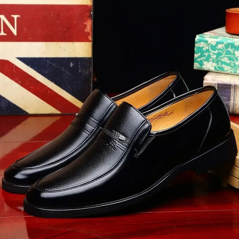 Herren Schnürschuhe Lederoptik Elegant