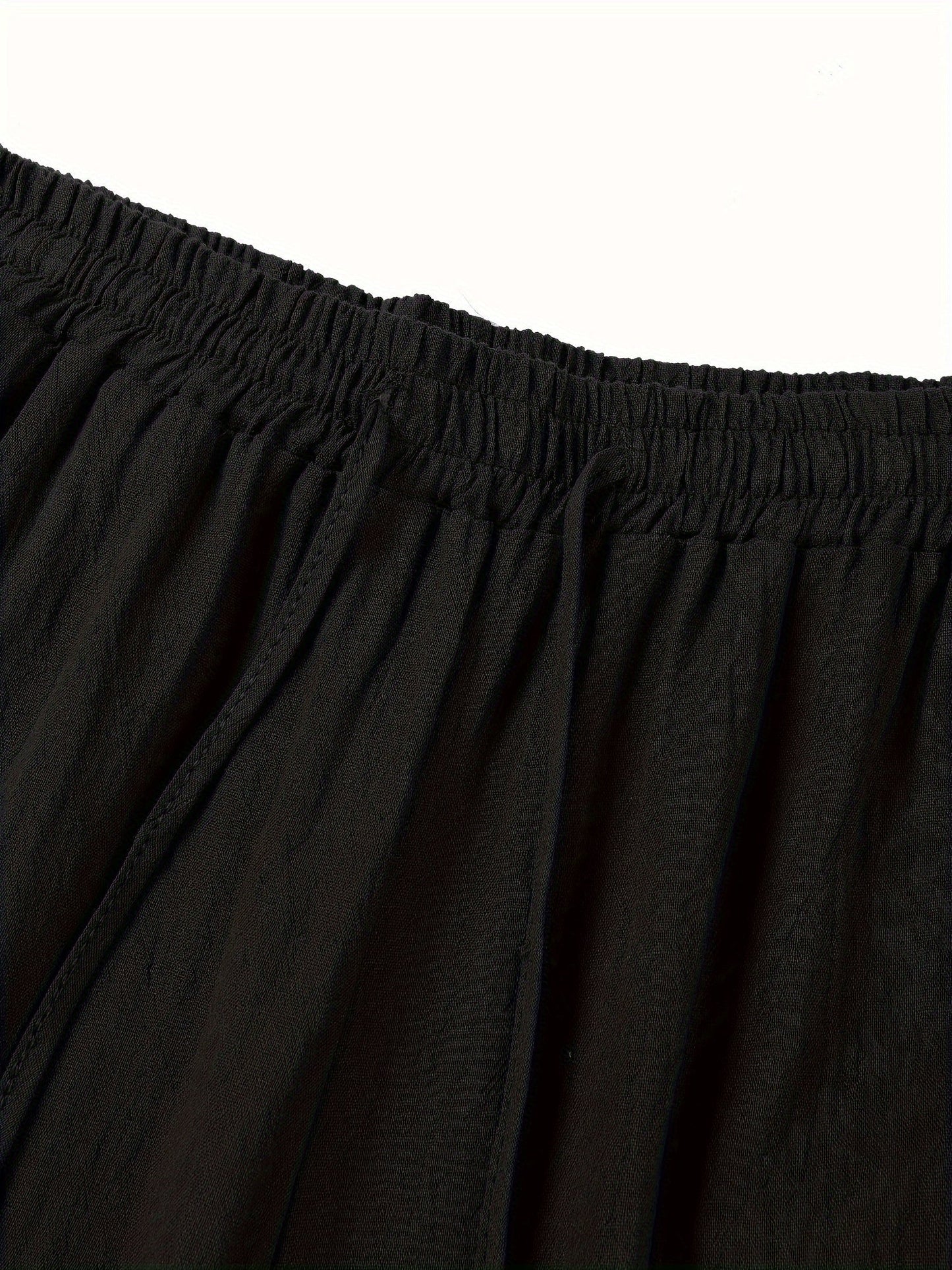 Herren Leinenhose Komfort Lang