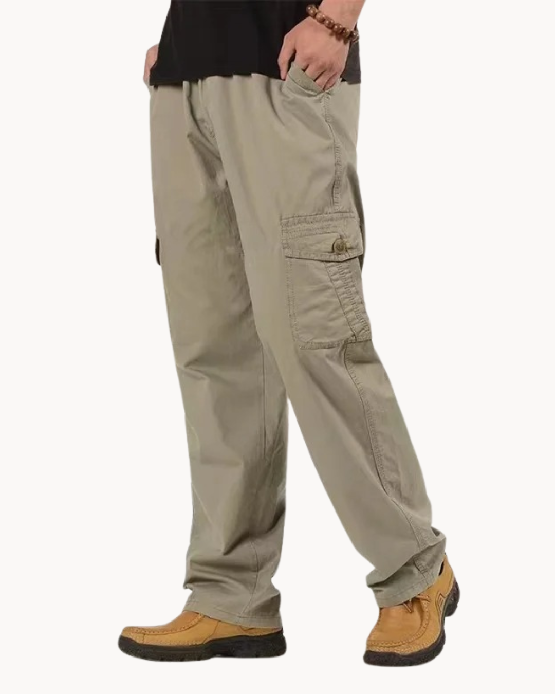 Eveloria Damen Cargohose Warm Elegant