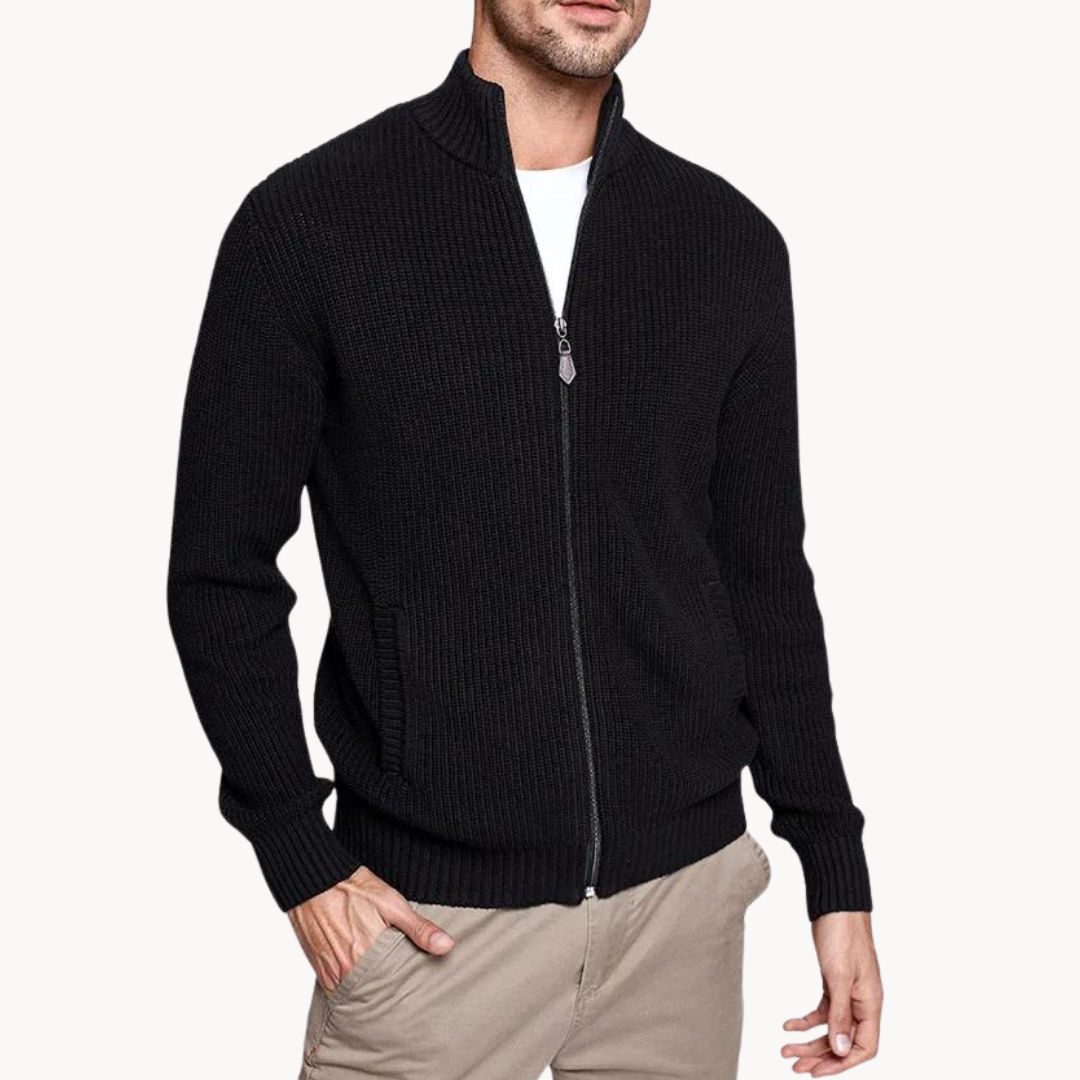Eveloria Damen Pullover Reißverschluss