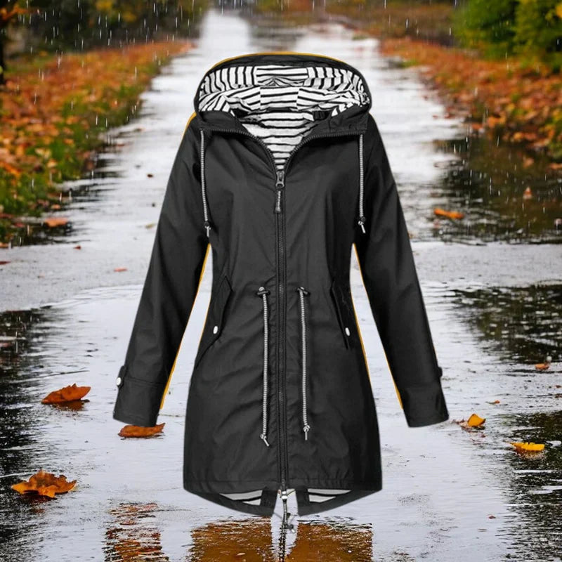 Damen Regenjacke Waterproof Eveloria