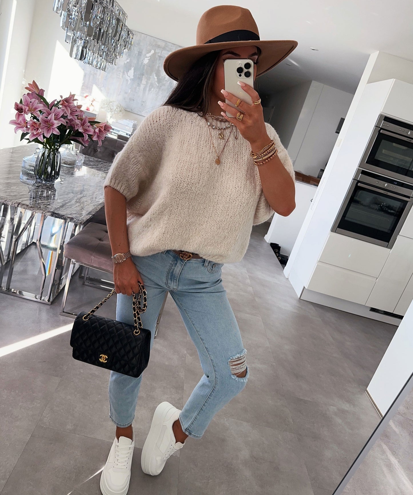 Damen Sneaker Georgia Weiß