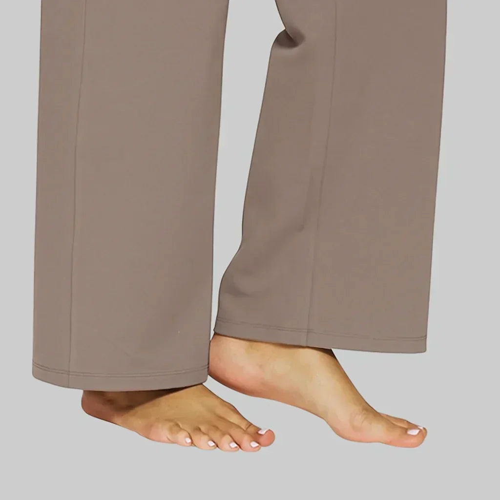 Damen Stretchhose Weit Bequem