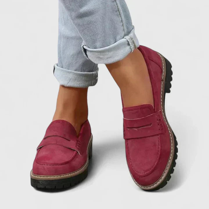 Damen Orthopädische Loafer Bequem