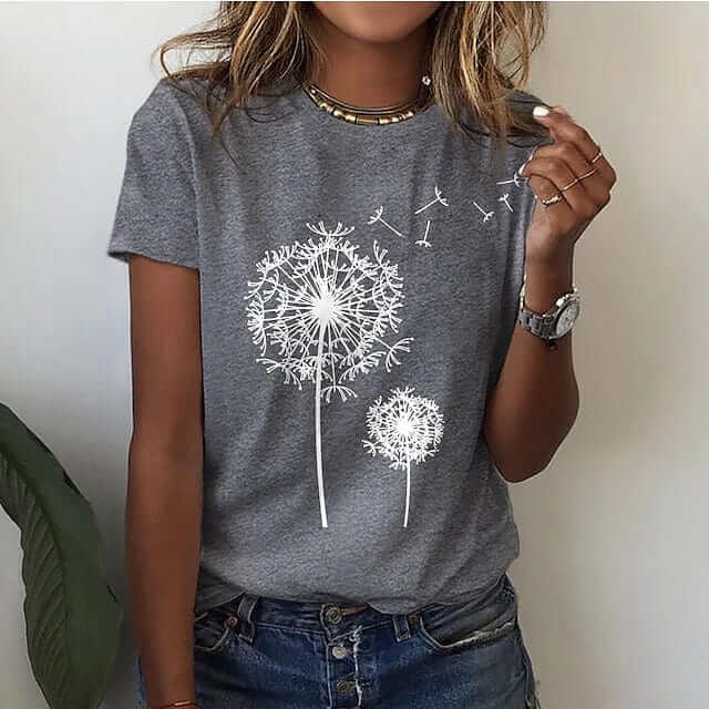 Eveloria Damen Löwenzahn Bluse Elegant