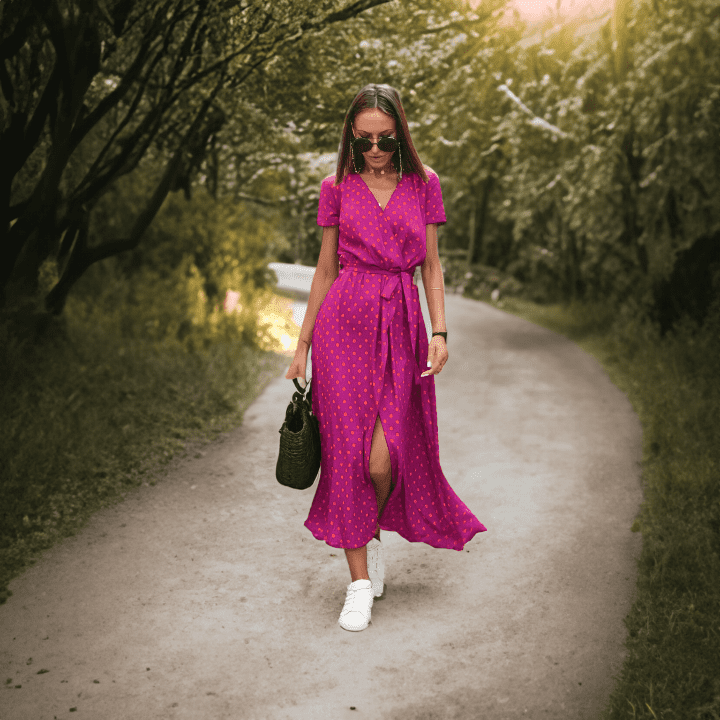 Eveloria Damenkleid Bunt