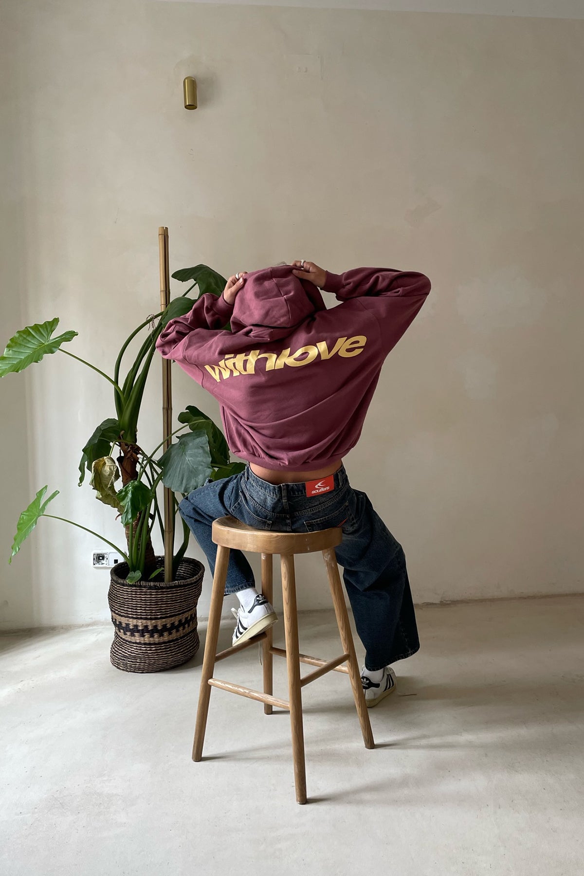 Herren Oversize Hoodie Kapuze Bequem