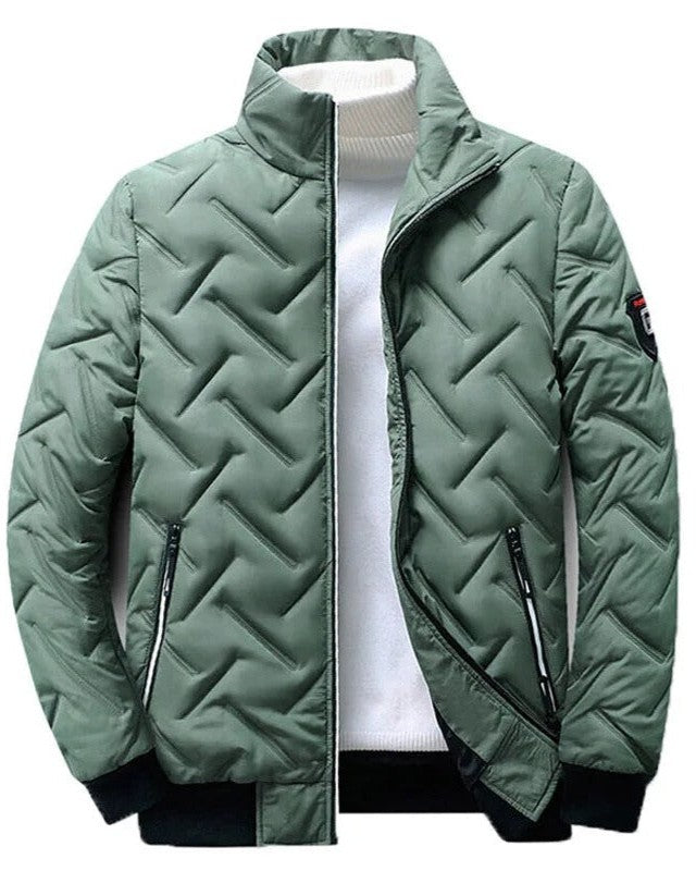 Herren Winterjacke Wattierte Isolierte
