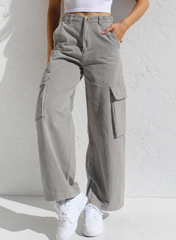 Eveloria Damen Cargohose Stilvoll