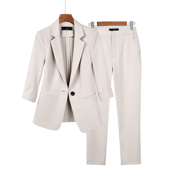 Eveloria Damen Businessanzug Elegantes Design