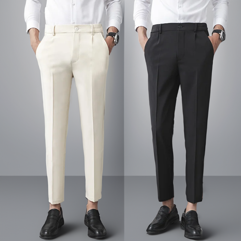 Herrenhose Elfenbein Elegantes Zeitloses Design