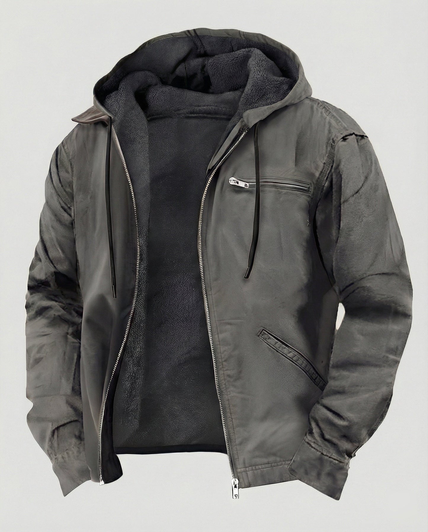 Herren Outdoorjacke Mit Kapuze