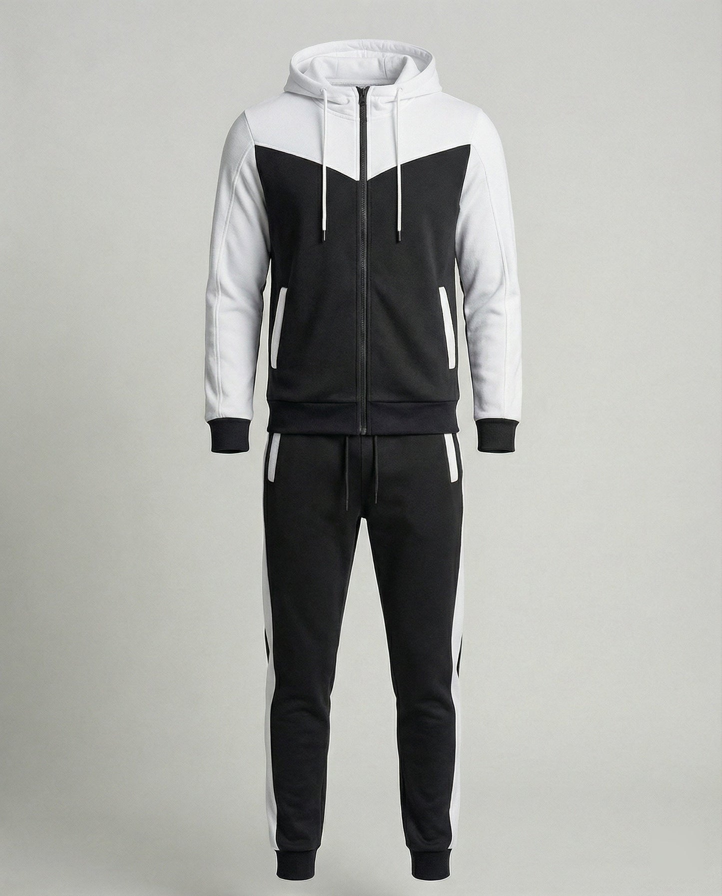 Herren Trainingsanzug mit Kapuze Jogginghose Sport