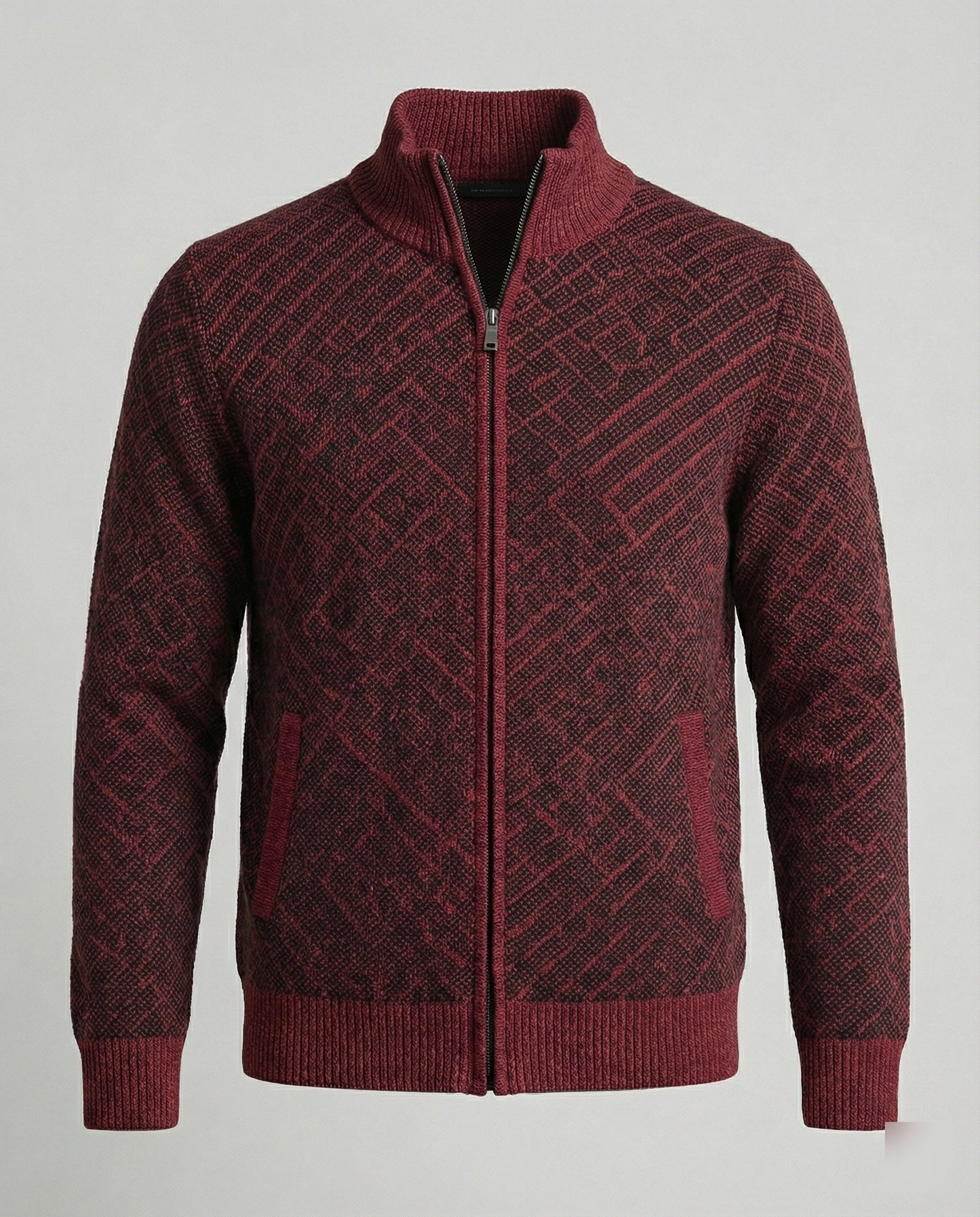 Herren Strickjacke Zipper