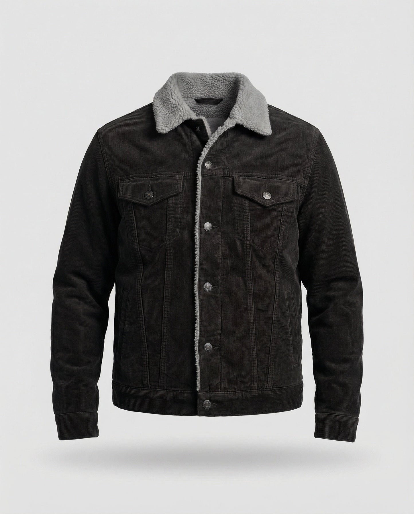 Herren Cordjacke Elegant Braun