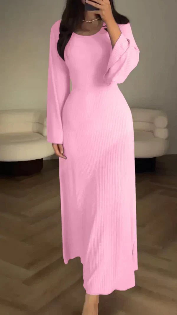 Eveloria Damen Halblanges Elegantkleid