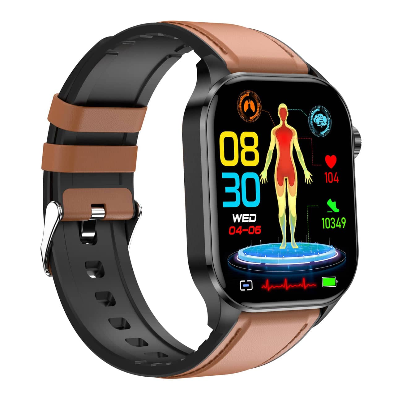 Eveloria Gesundheitsmonitor Ekg Blutzucker Blutdruck