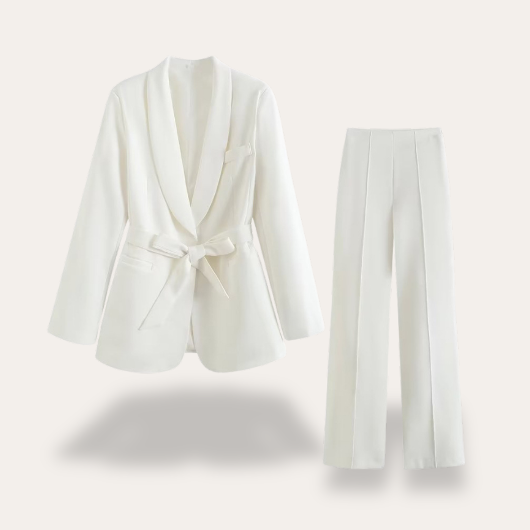 Eveloria Damen Anzug Set Stilvoll