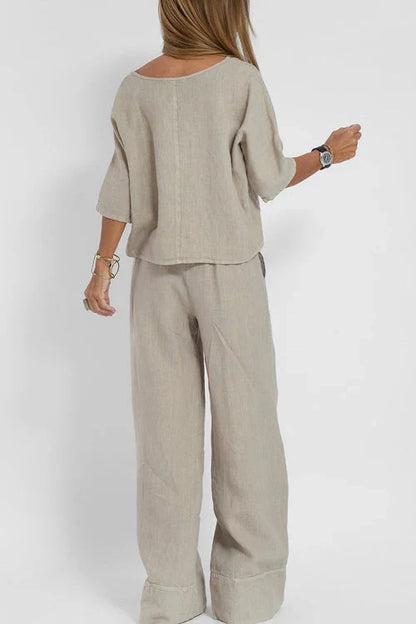 Eveloria Damen Baumwoll Set Komfortabel