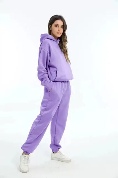 Eveloria Damen Jogginghose Set Baumwolle