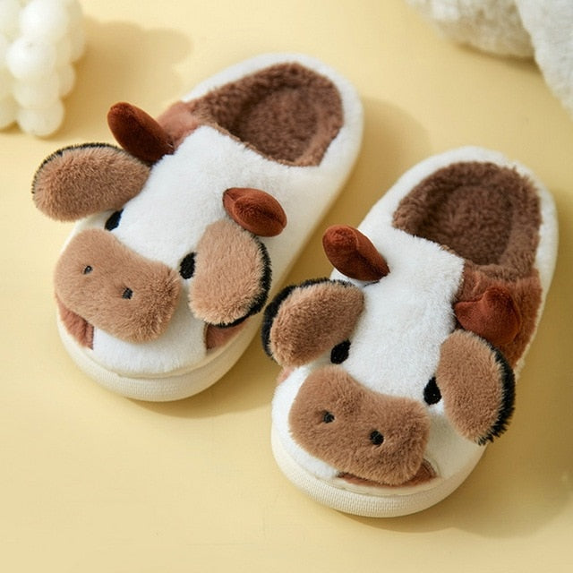Eveloria Damen Flauschige Tierpantoffeln