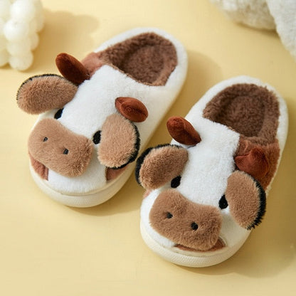 Eveloria Damen Flauschige Tierpantoffeln