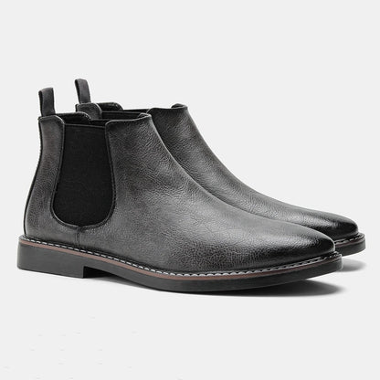 Herren Chelsea Stiefel Bequem Winter