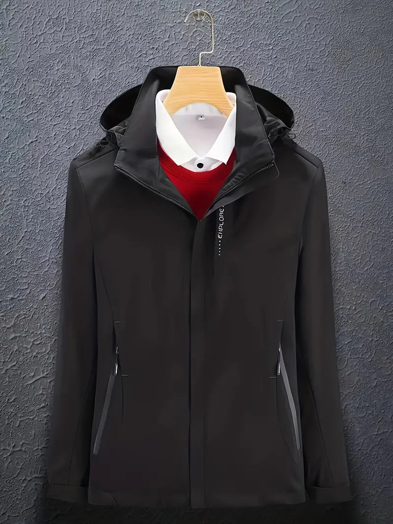 Damen Winterjacke Winddicht Kapuze - Eveloria