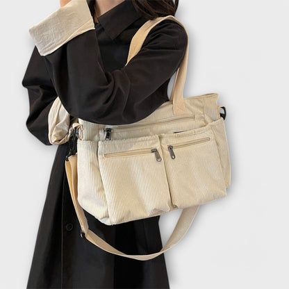 Damen Tote Tasche Alltag Leder Braun