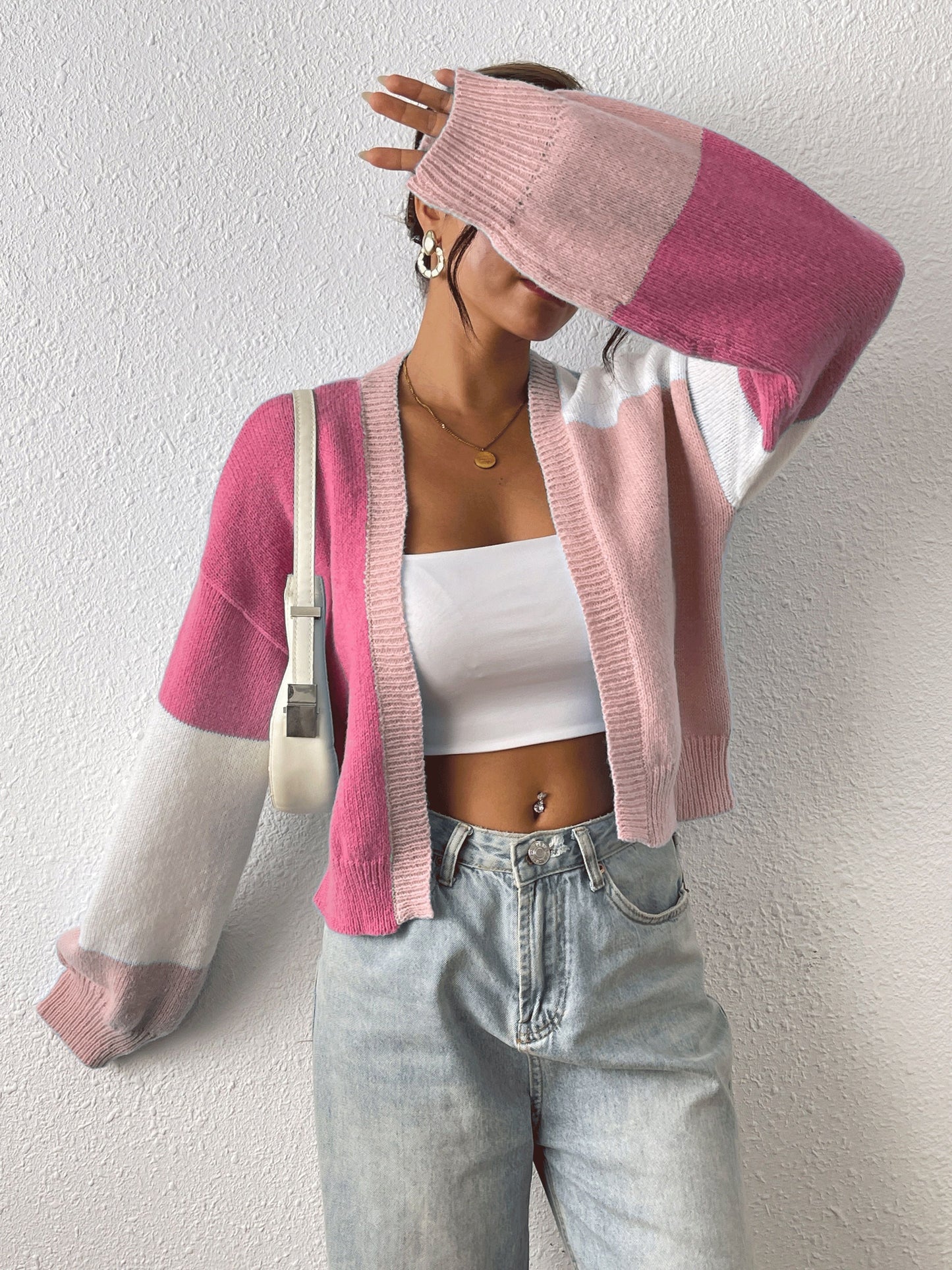 Eveloria Damen Cardigan Zeitlose Eleganz