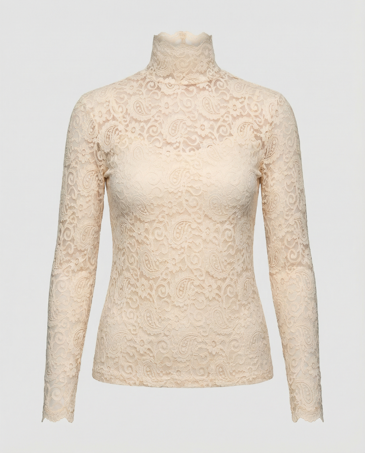 Damen Spitzenoberteil Elegantes Design