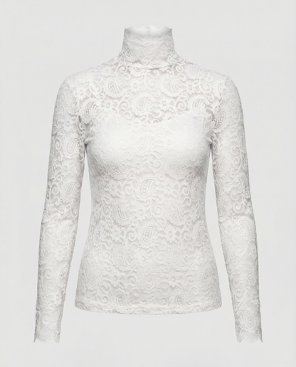 Damen Spitzenoberteil Elegantes Design