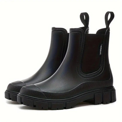 Damen Wasserdichte Chelsea Stiefel