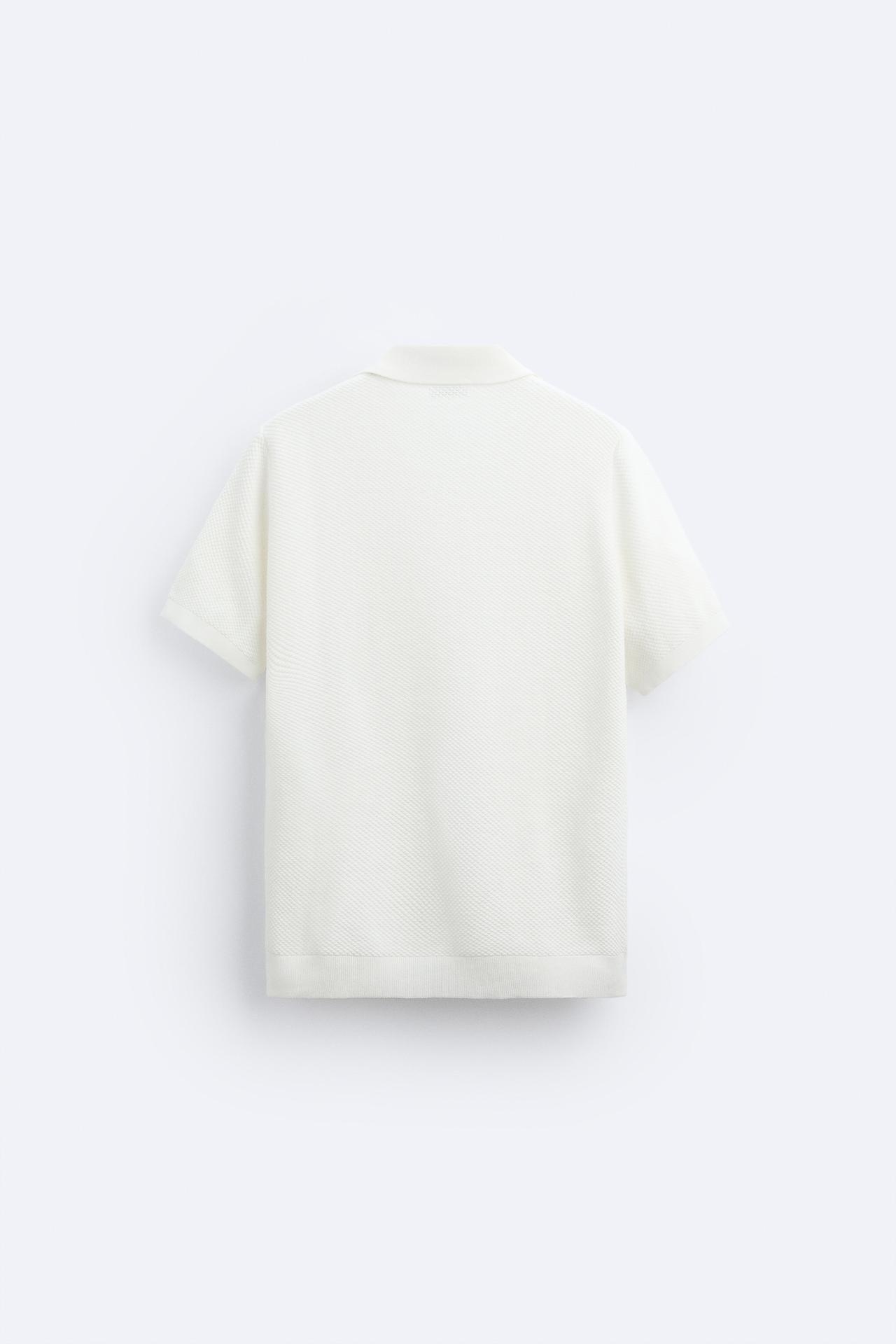 Klassisches Herren Poloshirt Weiß Baumwolle