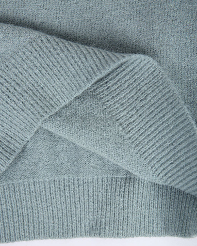 Damen Strickpullover Boho Warm