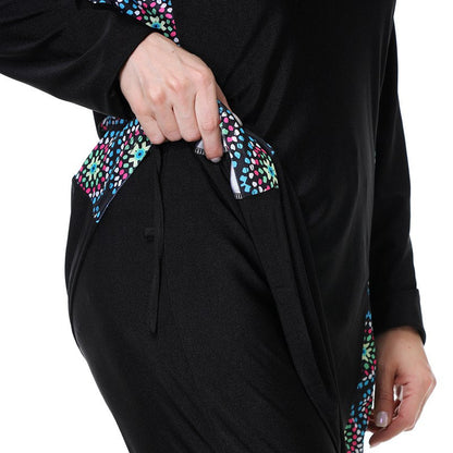 Eveloria Damen Burkini Badeanzug Große Größen