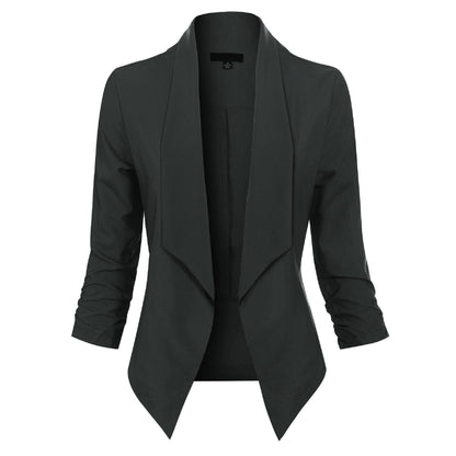 Damen Langarmblazer Offen