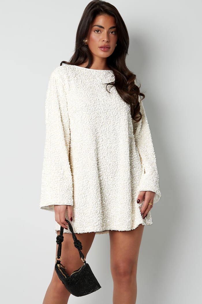Damen Langarmkleid Hochzeitsgast Mini mit Schleife