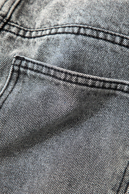 Damen Asymmetrische Jeans