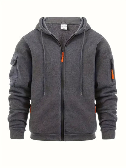 Janosch Herren Hoodie Full-Zip mit Taschen