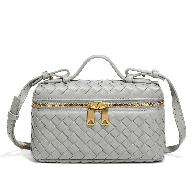 Damen Mini-Handtasche Leder mit Umhängegurt