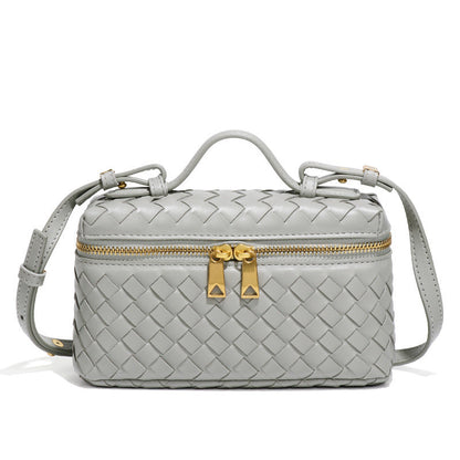 Damen Mini-Handtasche Leder mit Umhängegurt