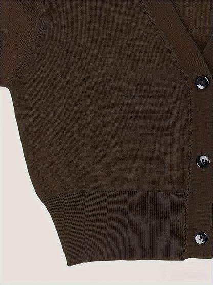 Eveloria Damen Bolerojacke Knopfverschluss