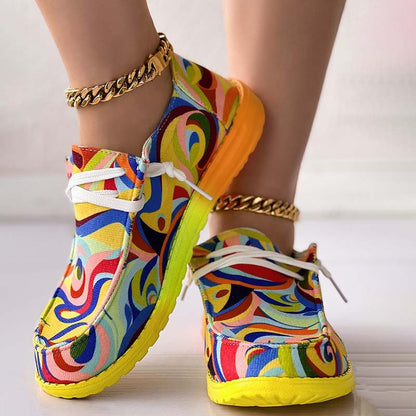 Eveloria Damen Bunte Turnschuhe - Eveloria