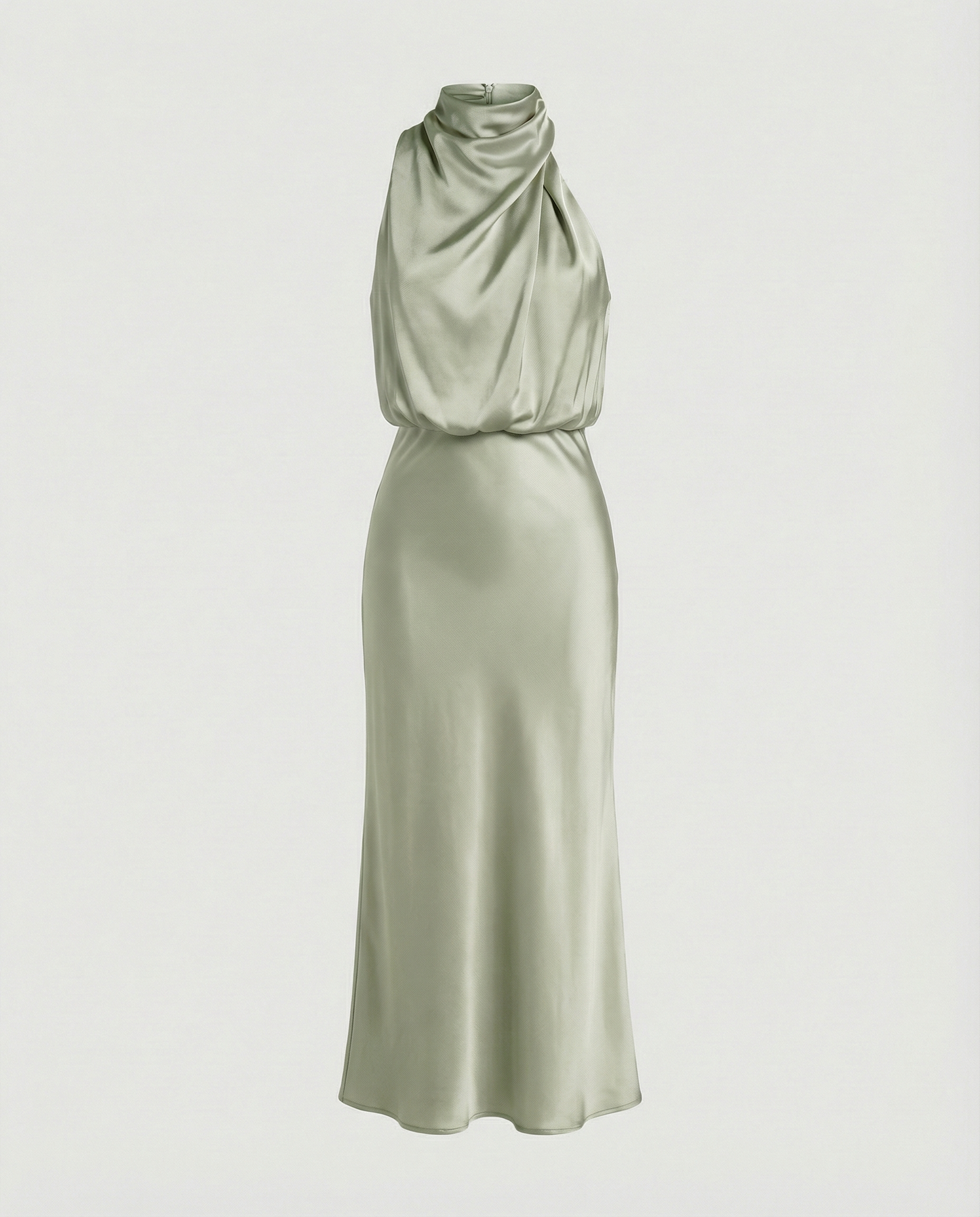 Eveloria Damen Abendkleid Lang Glänzend Elegant