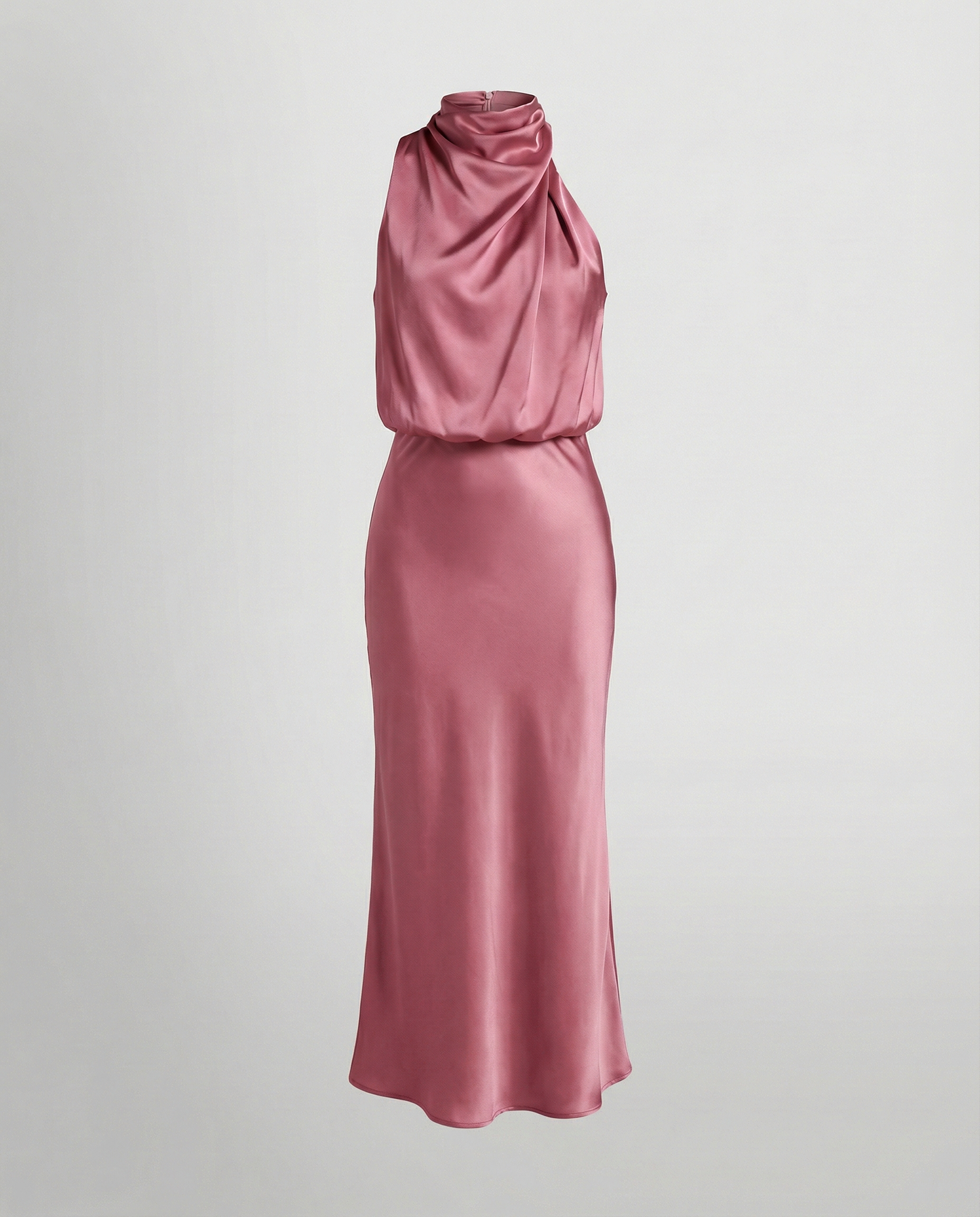 Eveloria Damen Abendkleid Lang Glänzend Elegant